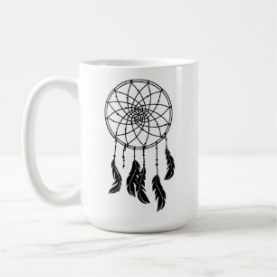 Dreamcatcher Black & White Kaffeetasse