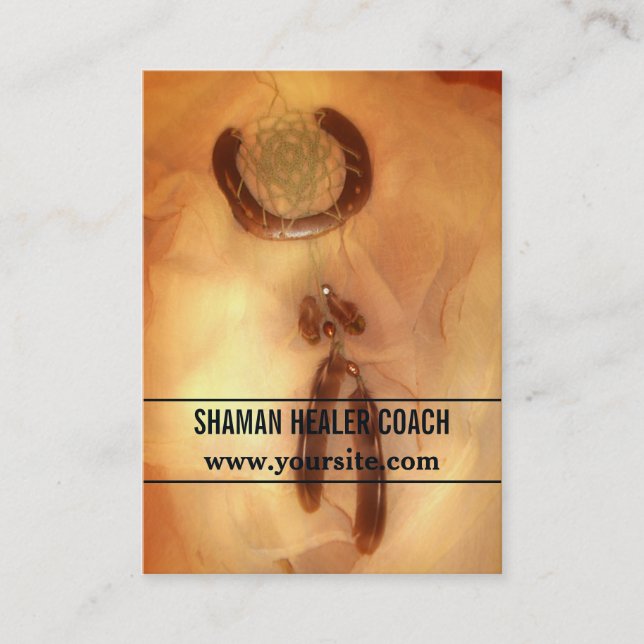 Dreamcatcher - Business / Schedule Card Visitenkarte (Vorderseite)