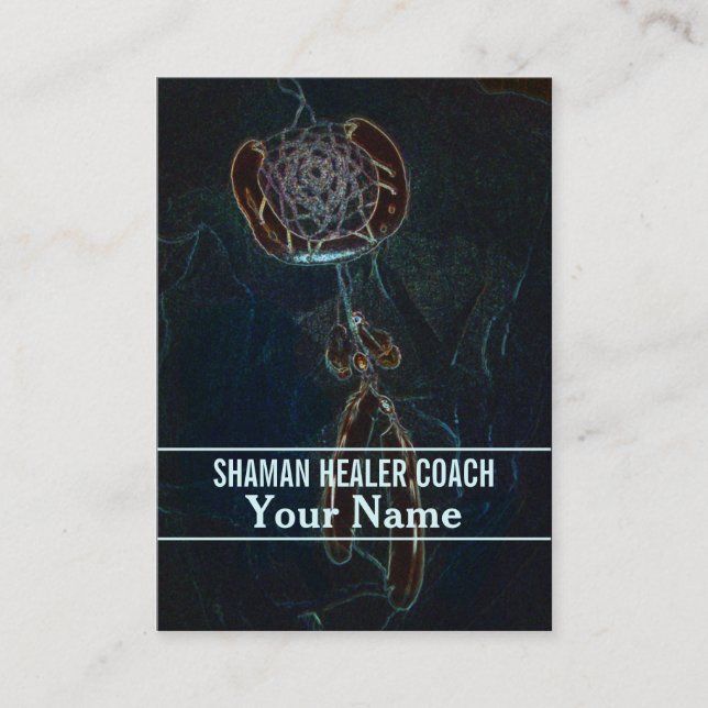 Dreamcatcher - carte de visite (Devant)