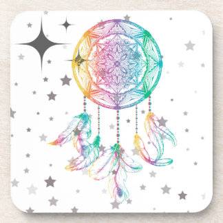 Dreamcatcher Cork Dessous de verre arrière - Ensem