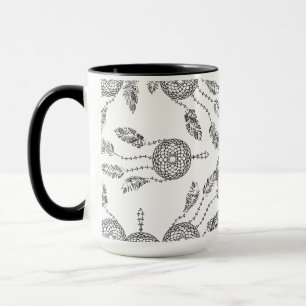 Dreamcatcher-Design Tasse