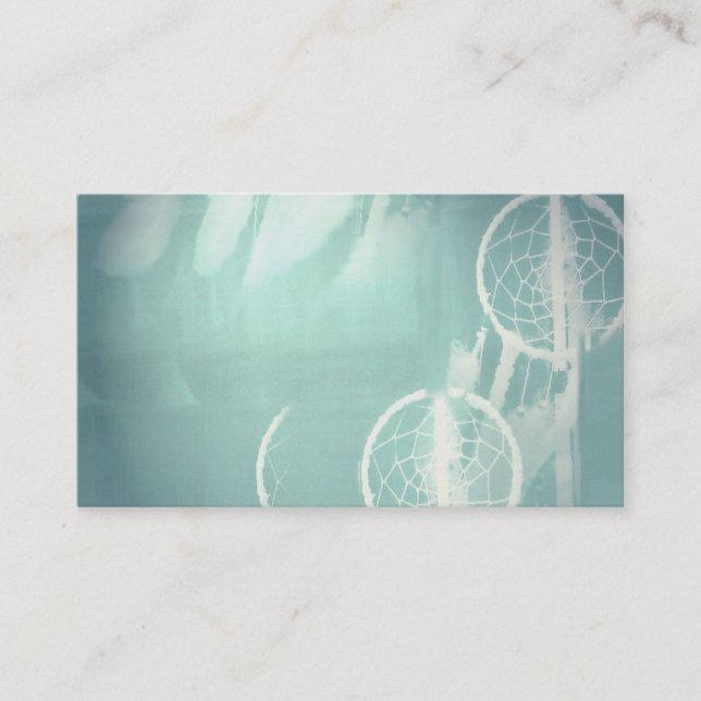 DreamCatcher Dreamcatchers abstrakte Visitenkarte (Vorderseite)