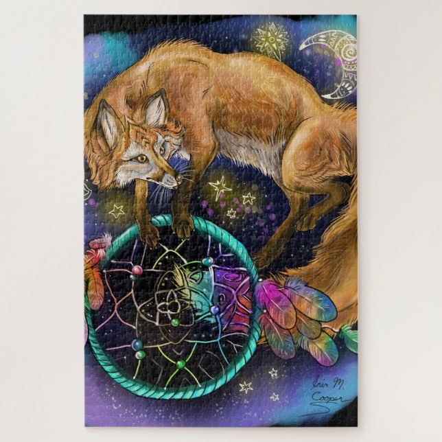 Dreamcatcher Fox (Vertikal)