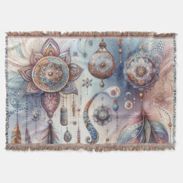 Dreamcatcher in einem Bohemischen Thema Decke