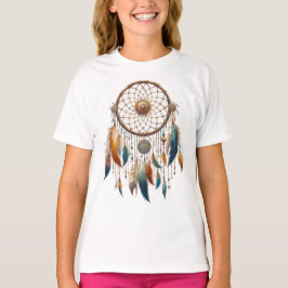 Dreamcatcher in einem Bohemischen Thema T-Shirt