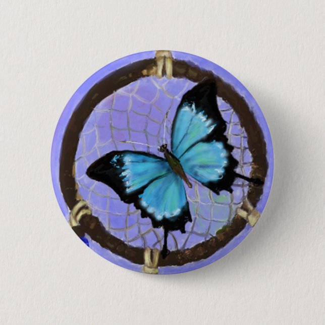 Dreamcatcher Knopf Button (Vorderseite)