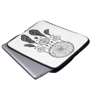 Dreamcatcher - Laptop-Hülse (weiß) Laptopschutzhülle