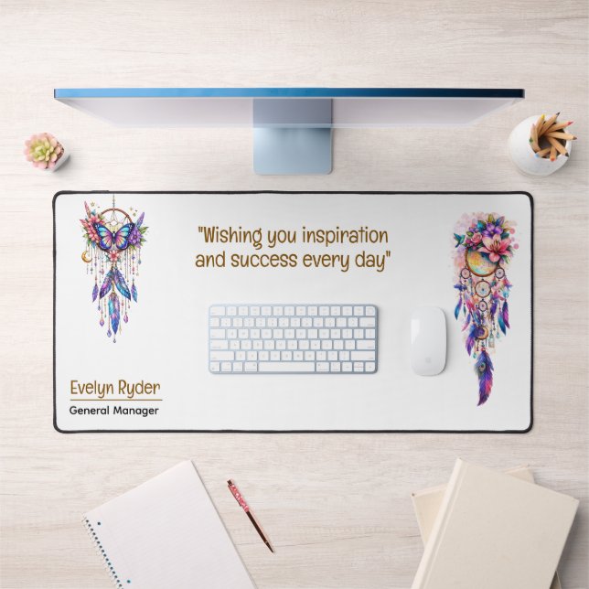 Dreamcatcher of Inspiration - Personalized  Schreibtischunterlage (Büro 1)