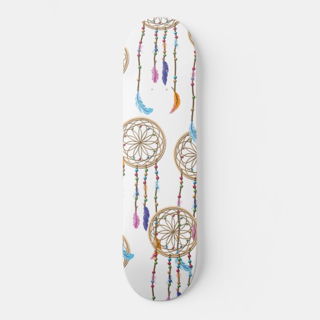 Dreamcatcher Pattern Skateboard (Vorderseite)
