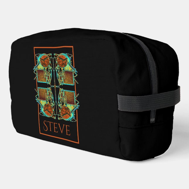 Dreamcatcher Personalisiert Waschbeutel (Linke Seite)