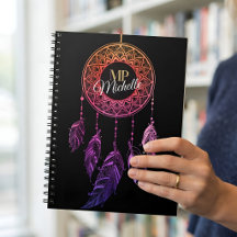Dreamcatcher Personalized Boho Mandala Name Gift