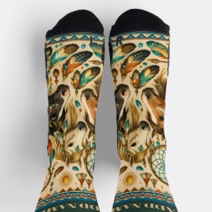 Dreamcatcher-Ponys Socken