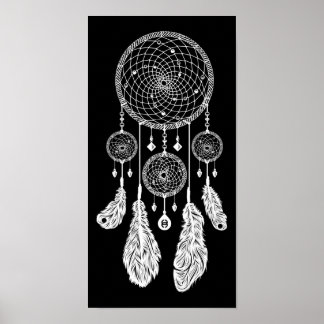 Dreamcatcher - Poster (schwarz)