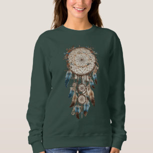 Dreamcatcher Serenity: Entwurf symbolischer T - Sh Sweatshirt
