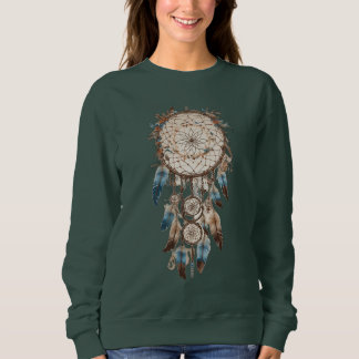 Dreamcatcher Serenity: Entwurf symbolischer T - Sh Sweatshirt