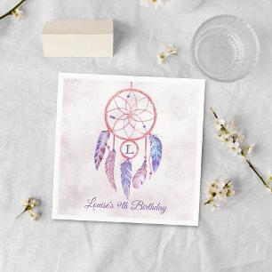 Dreamcatcher Sleepover Geburtstagsparty Serviette