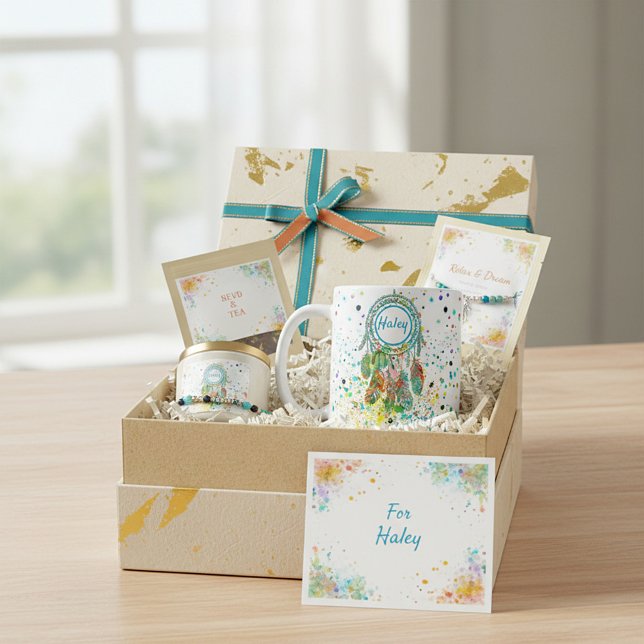 Dreamcatcher splatter personalized  coffee mug (Créateur téléchargé)