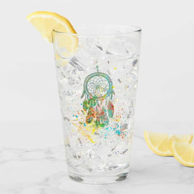 Dreamcatcher-Spritzer Glas (Vorderseite Ice)