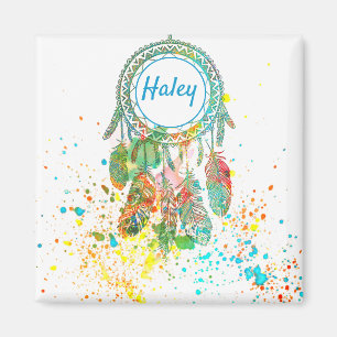 Dreamcatcher-Spritzer personalisiert Magnet