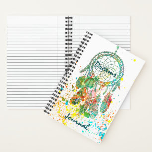 Dreamcatcher-Spritzjournal Notizbuch