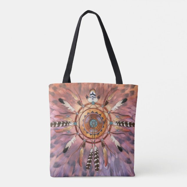 Dreamcatcher Tote Bag Tasche (Rückseite)