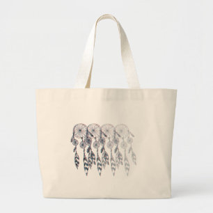 Dreamcatcher verblassen jumbo stoffbeutel