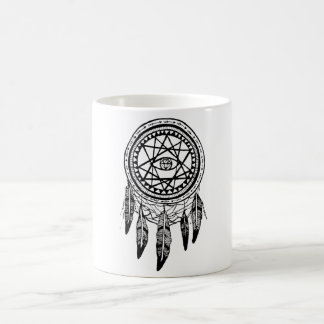Dreamcatcher Visions-Suche-Mandala Kaffeetasse