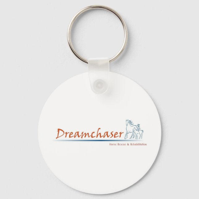 Dreamchaser-Logo Schlüsselanhänger (Vorderseite)