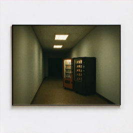 Dreamcore Limousine mit Drehmaschine Fotodruck