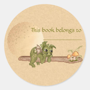 Dreamdrache Runder Aufkleber