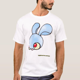 Dreamer Bunny auf Weiß T-Shirt