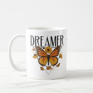 Dreamer Butterfly Niedlich Inspiration Butterfly Kaffeetasse