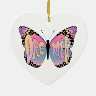 Dreamer Butterfly Vibes Keramik Ornament