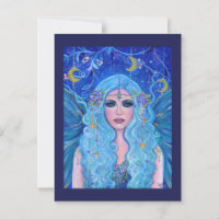 Dreamer Fee mit goldenen Akzenten von Renee Lavoie