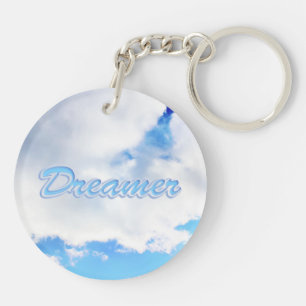Dreamer Puffy nuages blancs et ciel bleu