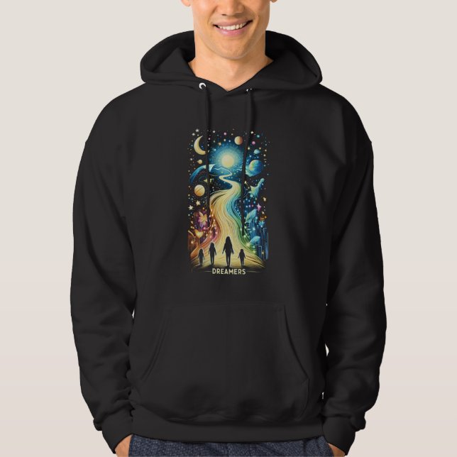 Dreamers Light Paths Hoodie (Vorderseite)