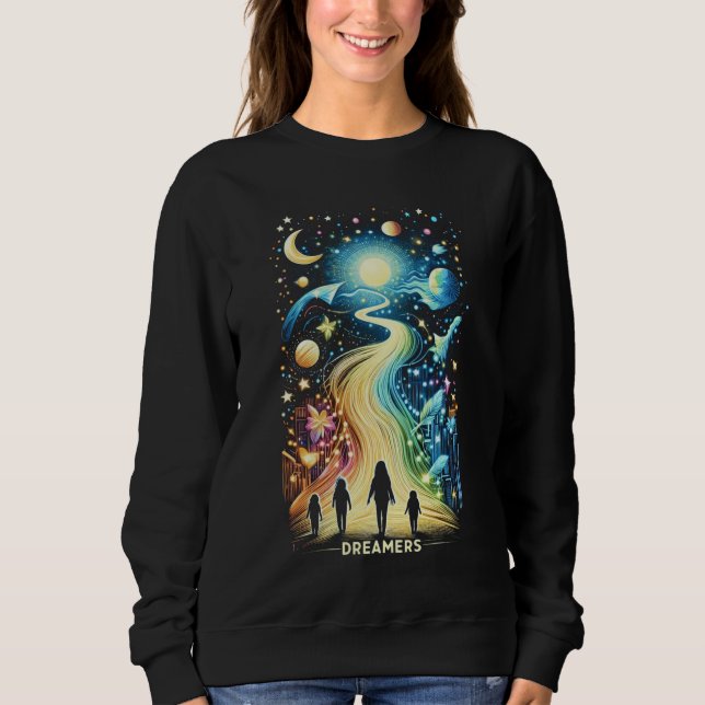 Dreamers Light Paths Sweatshirt (Vorderseite)