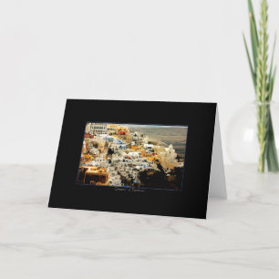 Dreamin' von Santorini Card Karte