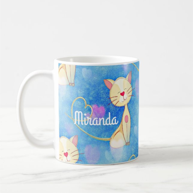 Dreaming Cat Kaffeetasse (Links)