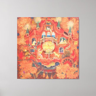 Dreaming Clock: The Automaton of Memories Leinwanddruck