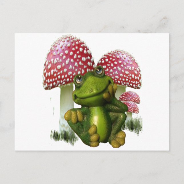 Dreaming Frog Postkarte (Vorderseite)