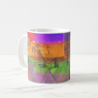 "Dreaming in the Millions" abstract art coffee mug Kaffeetasse