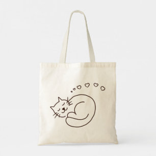 Dreaming Kitty Tragetasche