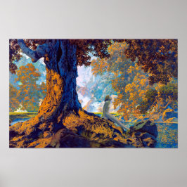 Dreaming | Maxfield Parrish | Poster