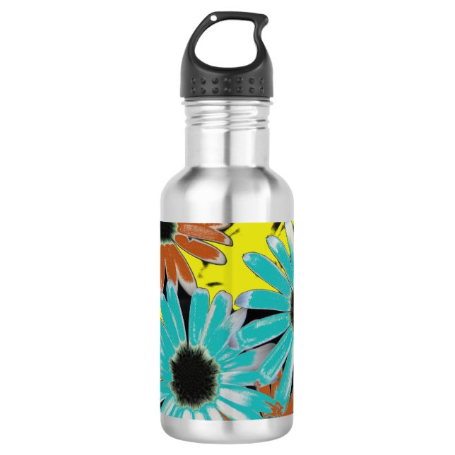 Dreaming of Daisies Wasserflasche (Vorderseite)