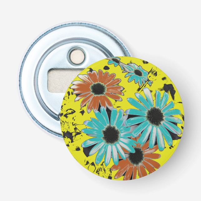 Dreaming von Daisies Flaschenöffner (Vorderseite)