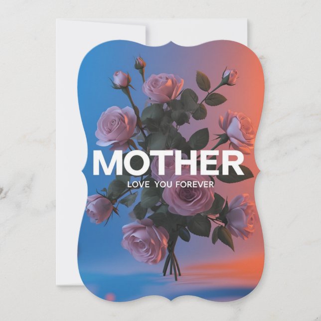 Dreamlike Floral Mütter Day Card (Vorderseite)