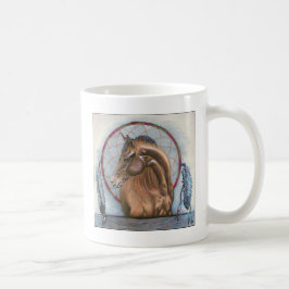 "DreamLike" - Originalkunst für Pferde und Traum Kaffeetasse