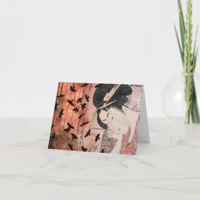 Dreams Aloft Dankeskarte (Vorderseite)