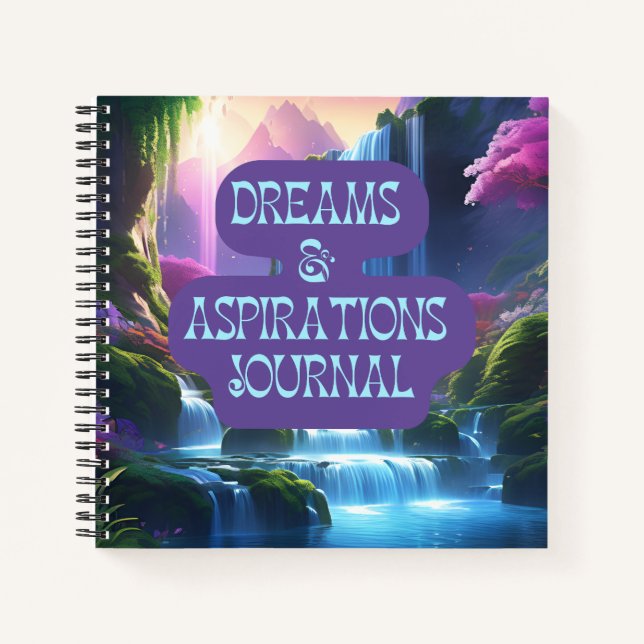 Dreams & Aspirations Journal Notizbuch (Vorderseite)